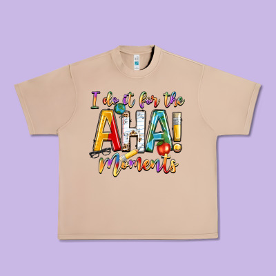 I Do It For The Aha Moments Urban Heavy Tee Designed By Nancycooperartshop