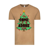Vintage Camel oh come let us adore him christmas tree Vintage Tee - MaliasSmallBusiness