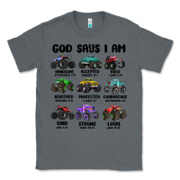 Charcoal Heather god says i am Classic Tee - MaliasSmallBusiness