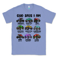 Colony Blue god says i am Classic Tee - MaliasSmallBusiness