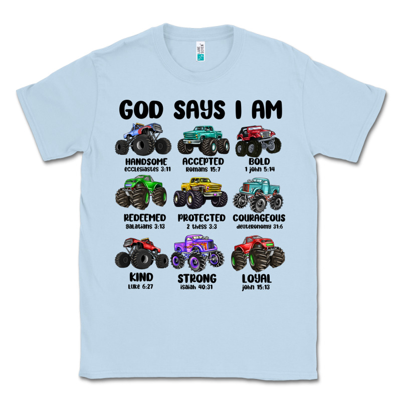 God Says I Am Classic Tee by MaliasSmallBusiness | Teevron