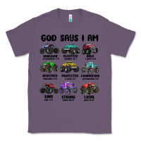 Lavender god says i am Classic Tee - MaliasSmallBusiness