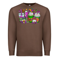 Chestnut mardi gras gnomes coffee cups Premium Sweatshirt - OliviaCreatesArt