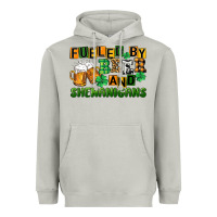 Moon Dust fueled by beer and shenanigans Heavyweight Hoodie - CowGirlArtShop