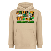 Mushroom fueled by beer and shenanigans Heavyweight Hoodie - CowGirlArtShop