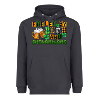 Smoke fueled by beer and shenanigans Heavyweight Hoodie - CowGirlArtShop