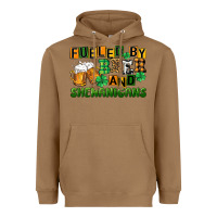 Toasted Coconut fueled by beer and shenanigans Heavyweight Hoodie - CowGirlArtShop