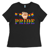 Black pride lgbtq Ladies Tee - Artiststas