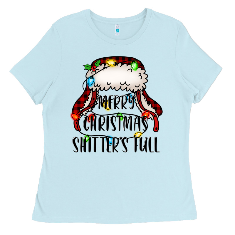 Merry Christmas Shitter's Full,  Christmas Vacation Ladies Tee by Jasminsmagicworld | Teevron