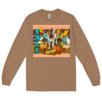 Toasted Coconut Fall With Baby Goat Long Sleeve Tee - LillyAllenDesigns