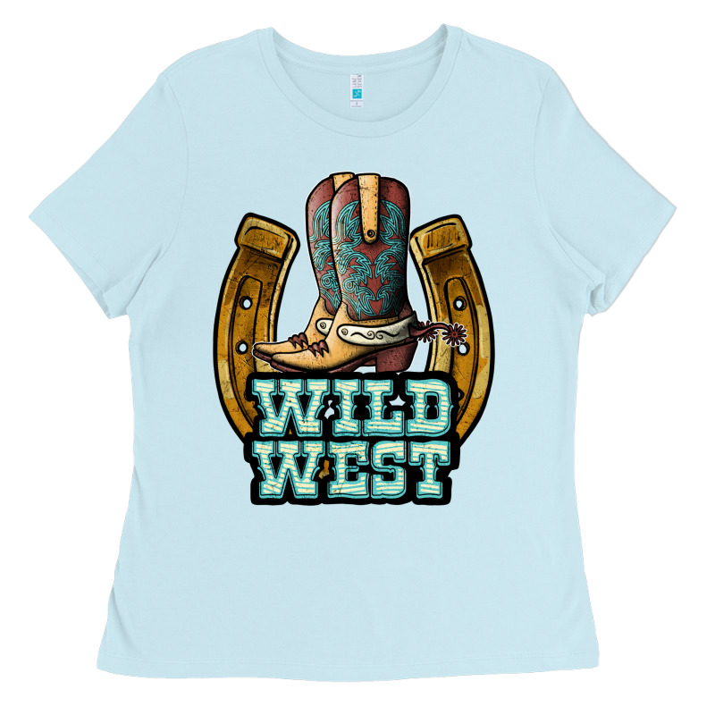 Wild West Ladies Tee by JahusDesignShop | Teevron
