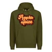 Army Green pumpkin spice Premium Hoodie - JahusDesignShop