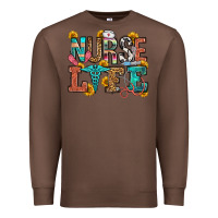Chestnut nurse life Premium Sweatshirt - OliviaCreatesArt