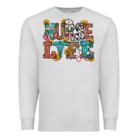 Dove Grey nurse life Premium Sweatshirt - OliviaCreatesArt