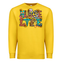 Lemon nurse life Premium Sweatshirt - OliviaCreatesArt