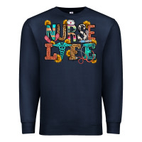 Navy nurse life Premium Sweatshirt - OliviaCreatesArt