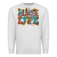 Oatmeal Heather nurse life Premium Sweatshirt - OliviaCreatesArt