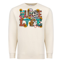 Sandshell nurse life Premium Sweatshirt - OliviaCreatesArt