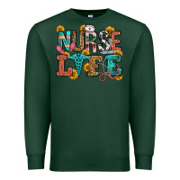Sports Green nurse life Premium Sweatshirt - OliviaCreatesArt