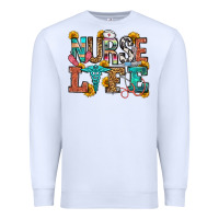 White nurse life Premium Sweatshirt - OliviaCreatesArt