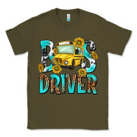 Army Green bus driver Classic Tee - NancyCooperArtShop