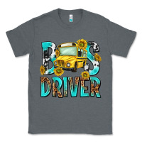 Charcoal Heather bus driver Classic Tee - NancyCooperArtShop