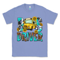 Colony Blue bus driver Classic Tee - NancyCooperArtShop