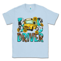Dusty Blue bus driver Classic Tee - NancyCooperArtShop
