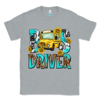 Heather Grey bus driver Classic Tee - NancyCooperArtShop