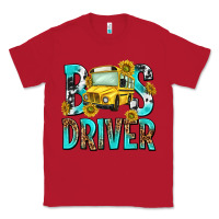 Red bus driver Classic Tee - NancyCooperArtShop