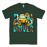 Sports Green bus driver Classic Tee - NancyCooperArtShop