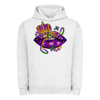Pigment Lunar Rock mardi gras lips Urban Hoodie - LillyAllenDesigns
