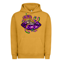 Pigment Peanut Butter mardi gras lips Urban Hoodie - LillyAllenDesigns