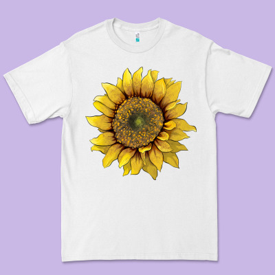 Sunflower Premium Tee Designed By Artiststas