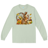 Matcha Fall Rabbit Long Sleeve Tee - LillyAllenDesigns