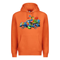 Carrot Autism truck Premium Hoodie - CowGirlArtShop