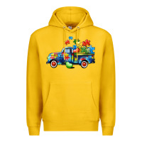 Lemon Autism truck Premium Hoodie - CowGirlArtShop