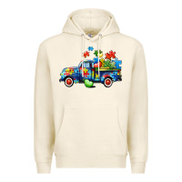 Tofu Autism truck Premium Hoodie - CowGirlArtShop
