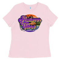 Bubblegum Pink autumn vibes Ladies Tee - JahusDesignShop