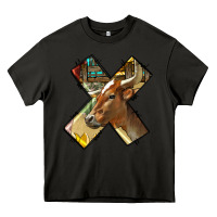 Asphalt farm life alphabet lowercase letters x Heavy Core Tee - BundleAndBundleShop