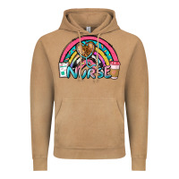 Vintage Camel nurse rainbow Vintage Hoodie - NancyCooperArtShop