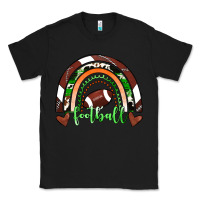 Black Football Rainbow Classic Tee - RanaPortraitStore