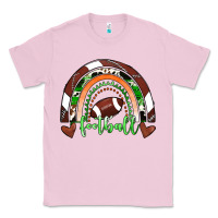 Bubblegum Pink Football Rainbow Classic Tee - RanaPortraitStore