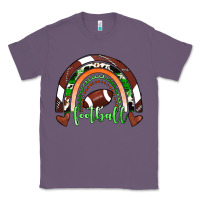 Lavender Football Rainbow Classic Tee - RanaPortraitStore