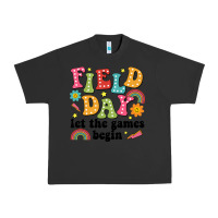 Pigment Black field day let the games begin Urban Heavy Tee - JahusDesignShop