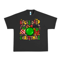 Pigment Black balls deep into christmas Urban Heavy Tee - MaliasSmallBusiness
