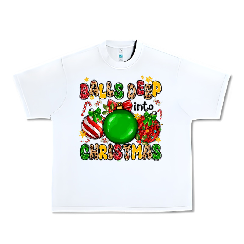 Balls Deep Into Christmas Urban Heavy Tee by MaliasSmallBusiness | Teevron