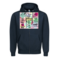 Navy funny office Zipper Hoodie - TumblerDesignByShophia
