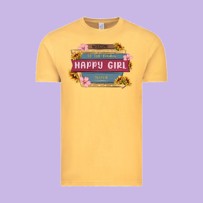 Welcome To The Fabulous Happy Girl Avenue Vintage Tee Designed By Maliassmallbusiness