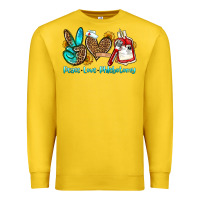 Lemon peace love phlebotomy Premium Sweatshirt - OliviaCreatesArt